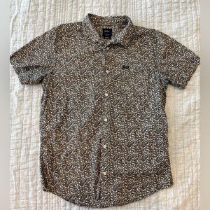 RVCA short sleeve floral button down